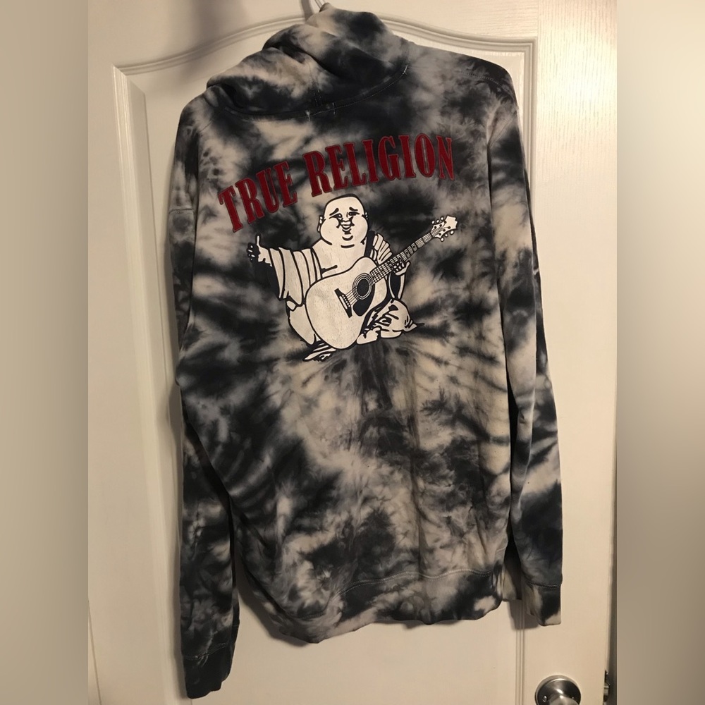 SIZE MEDIUM•TRUE RELIGION•HOODIE•LIGHTLYWORN
